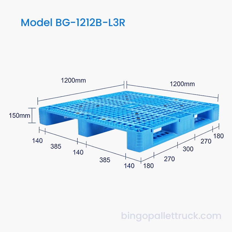 자동 창고 시스템에 완벽한 강철 막대가 있는 균일한 크기 1200x1200mm 팔레트