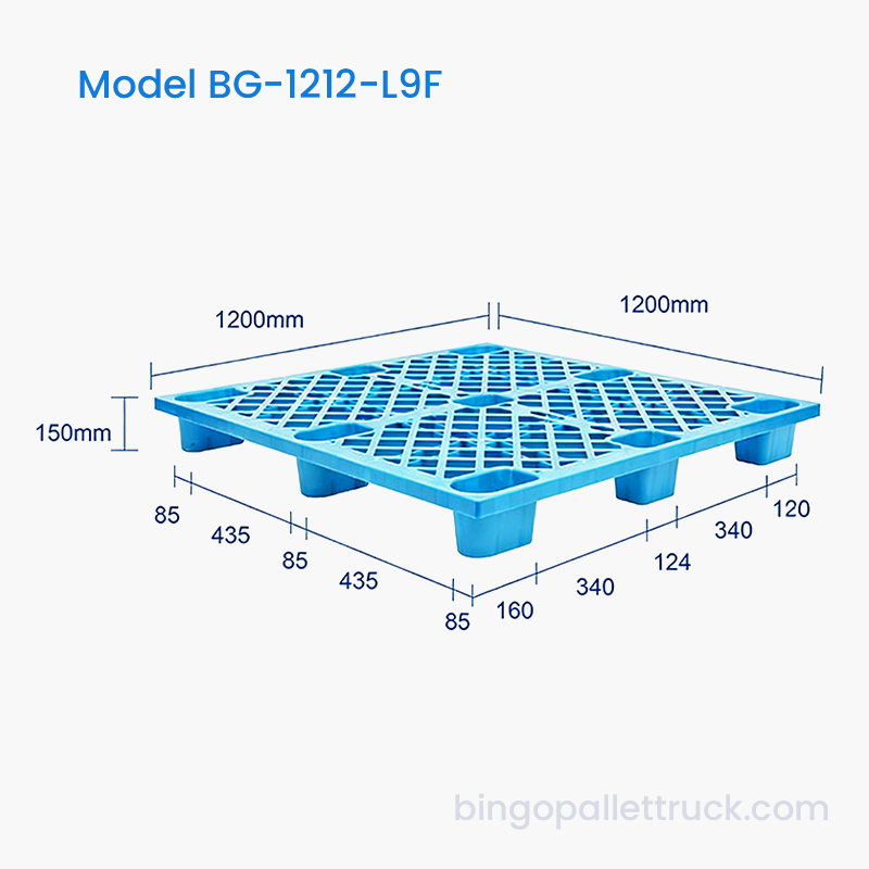 물류용 1200x1200mm 플라스틱 팔레트