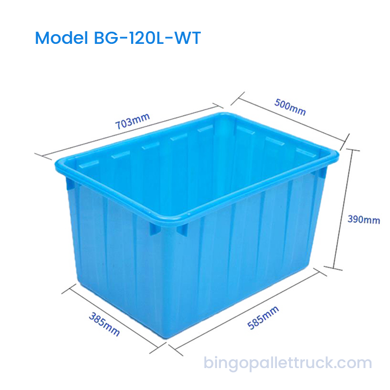 물과 식품 저장을 위한 120L 대량 공급 HDPE 탱크